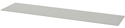 Duraline Glasregal Glaspaneel Regal | 80 x 20 cm x 6 mm | braun Cristal