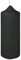 Fink Candle/Stumpenkerze,schwarz,getaucht/H.20cm,D.8cm