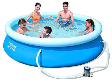 Bestway 57270 Piscina tonda gonfiabile, 305 x 76 cm, in PVC