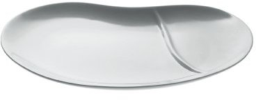 Alessi - FSY01/1 - Bettina Piatto piano in porcellana bianca. - Servizio da 4
