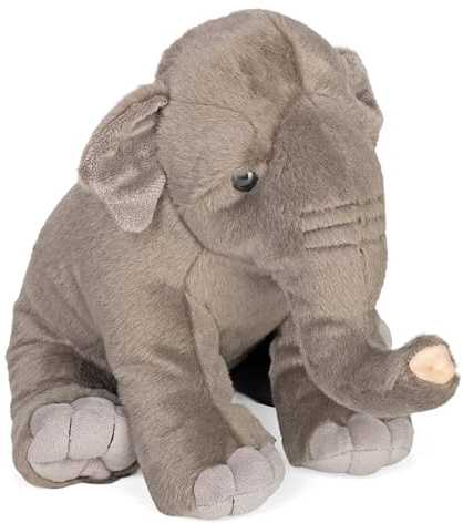 Wild Republic 11117 11715 Peluche, giocattolo coccolone, Plüsch Asiatischer Elefant, Cuddlekins Kuscheltier, Plüschtier, 30 cm