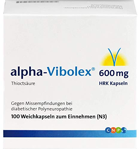 ALPHA VIBOLEX 600 mg HRK Weichkapseln 100 St