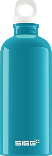 Sigg Traveller Bouteille Réutilisable, Bouteille Hermétique Sans Substances Nocives, Bouteille en Aluminium Ultra-Légère, Bouchon à Vis