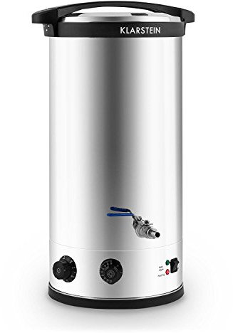 Klarstein Beerfest Brasseur 30L Distributeur de bière de tonneau – Poignée de bière (5,6 kg, 670 x 370 x 400 mm, 2500 W)
