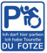 Aufkleber/Sticker Ich darf Hier parken Ich Habe Tourette DU F**TZE 12x10cm #A559