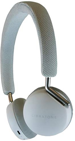 Libratone Q Adapt On-Ear Wireless Kopfhörer mit aktiver Geräuschunterdrückung in 4 Stufen (Bluetooth 4.1 aptX, ANC, 20 Std. Akku, Bluetooth+1, Touch-Bedienung ) cloudy white
