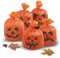 Unique Party 88046 - Hanging Halloween Pumpkin Leaf Bags, Pack of 20
