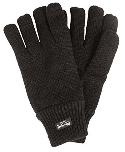 Mil-Tec Acryl Fingerhandschuhe Thinsulate Schwarz [Misc.]