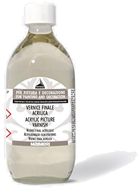 Paquete | Barniz Final Acrílico | Maimeri Aux. Barniz Final Acrílico. Bote 500Ml