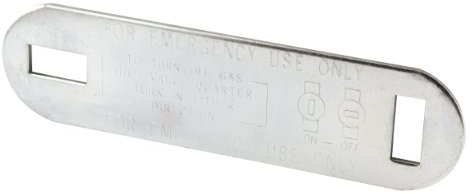 Prime-Line PH 17106 Gas Shut-Off Wrench, Steel (Single Pack)