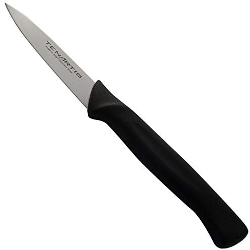 Tenartis 402 Spelucchino/Coltello Verdura 10 cm con Custodia in PVC - Made in Italy