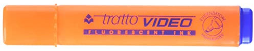12 EVIDENZIATORI FLUORESCENTI TRATTO VIDEO ARANCIONI
