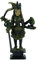 GURU SHOP Messingfigur, Statue Kali 19 cm - Motiv 1, Grün, Skulpturen & Statuen