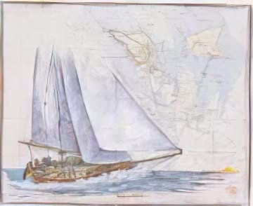 Kunstdruck/Poster: Ole West Neulich vor Helgoland - hochwertiger Druck, Bild, Kunstposter, 30x21 cm