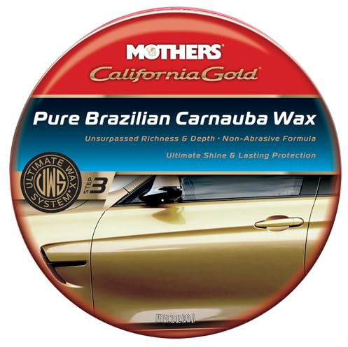 MOTHERS 05550 California Gold Pure Brazilian Carnauba Wax Autowachs Paste, Anzahl 1