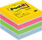 Post-it Mini Würfel, Ultrafarben, 51 x 51 mm, 400 Blatt - Selbstklebende Notizzettel für Notizen, To-Do-Listen und Erinnerungen