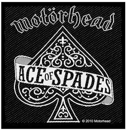 Motorhead Ace Of Spades Official Patch (10cm x 10cm) [Audio CD]