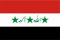 Kiwistar - Autoaufkleber Sticker Fahne Flagge Aufkleber 10cm Irak_1991-2004 Flagge Länder Wappen Fahne Sticker Kennzeichen - Auto - Fahrrad - LKW