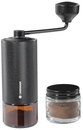 Zassenhaus Kaffeemühle, Edelstahl, Schwarz
