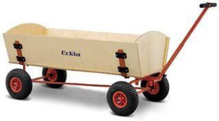 Eckla 77870 Bollerwagen-ECKLATRAK-XXL-FUN, Hinterachselenk. und pannensichere Bereifung
