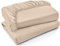Utopia Bedding Spannbetttuch – Bettlaken – Tiefe Tasche – weiche Mikrofaser – schrumpf- und lichtbeständig – pflegeleicht – nur 1 Spannbetttuch (beige)