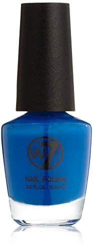W7 Cosmetics Nail Polish Number 17, Flourescent Blue 15 ml