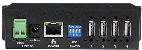 Exsys EX ex-6003 kabelgebunden Switch für Drucker – Schaltknöpfen, für Drucker (kabelgebunden, 100 x 60 x 20 mm, 400 g)