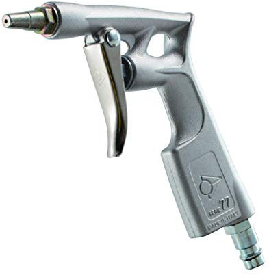 Schneider Ausblaspistole AP-BM-SN Mit Stecknippel für Schnellkupplung, Handliche Pistolenform, mit kurzer Standarddüse max. Druck 12 Bar, Legierter Stahl