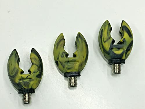 3 x BUTT Grips Rutenauflagen Flexi Luminous Glow in the Dark Karpfen Nacht Angeln