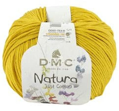 DMC Natura Yarn, 100% Cotton, Giroflee (N85), 50g
