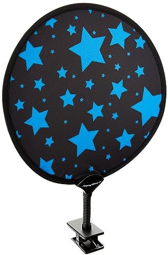 My Buggy Buddy MBBSHADEBLSTAR Sonnenschutz, blau sterne