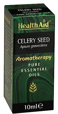HealthAid Celery Seed Oil (Apium graveolens) Oil 10ml