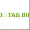 cartattoo4you® AL-00930 | I Love (als Herz) TAE BO | Autoaufkleber Aufkleber Farbe apfelgrün,in 24 Farben erhältlich, glänzend, 20 x 3 cm, Waschstrassenfest, Motiv Copyright by dh-Folien