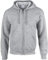 Gildan Heavy Blend Veste à capuche - Gris - Large