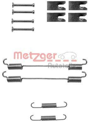 METZGER AUTOTEILE Zubehörsatz, Bremsbacken 105-0862 | Kompatibel mit: FIAT DOBLO Bus, DOBLO Cargo, DOBLO Großraumlimousine, DOBLO Kasten/Großraumlimousine