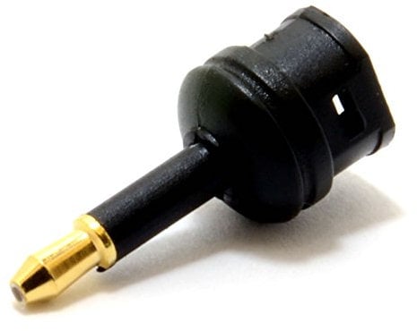 Tos óptico Toslink Clavija a Mini 3,5 mm óptico Conector Jack Clavija Adaptador