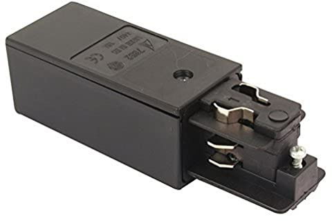 Deko-Light Schienensystem 3-Phasen 230 V, Einspeiser quadratisch links, 220-240 V AC/50-60 Hz 555510