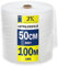 KK Verpackungen 2X Rollen Luftpolsterfolie 50 cm x 100 m