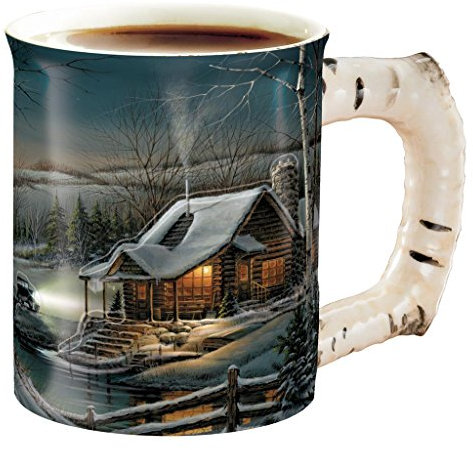 Wild Wings S modellierte Abend Tasse mit Freunden, weiß