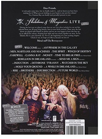Gamma Ray - Skeletons & Majesties Live [2 DVDs]