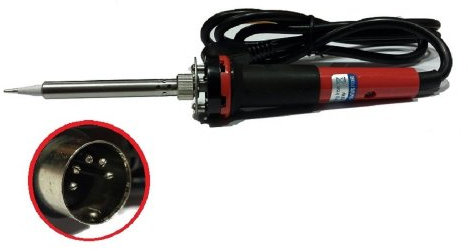 LAFAYETTE SALDATORE DI RICAMBIO A 5 POLI 24 V 48W PER STAZIONE SALDANTE SSS-1, SSL-2, SSD-3