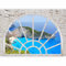 Papier peint murando intissé 200x140 cm Décoration Murale XXL Poster Tableaux Muraux Tapisserie Photo Trompe l'oeil Fenetre nature paysage c-A-0088-a-b