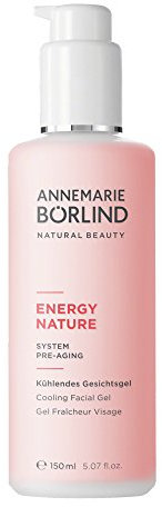 ANNEMARIE BÖRLIND ENERGYNATURE SYSTEM PRE-AGING Kühlendes Gesichtsgel (150ml) - Bei Normaler Bis Trockener Haut - Stärkend, Energetisierend & Kühlend - Vegan