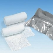 Zinkleimbinden ratiomed, 10 cm x 5 m, weiß, einzeln verpackt (10 Stck.)