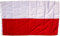 Max Fuchs Fahne, Polen, Polyester, Gr. 90 x 150 cm