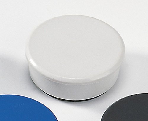 Dahle Bürotechnik Magnet 38 mm Ø grau Dahle 08.95538, Höhe 13,5 mm