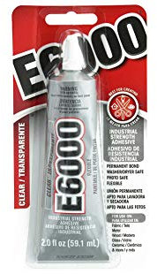Eclectic E6000 Adhesive 2oz Carded Clear