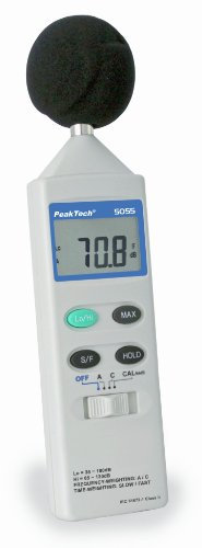 PeakTech Digital-Schallpegelmesser, 3 1/2-stellig