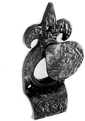 Black Antique Tudor Door Cylinder Pull 125mm