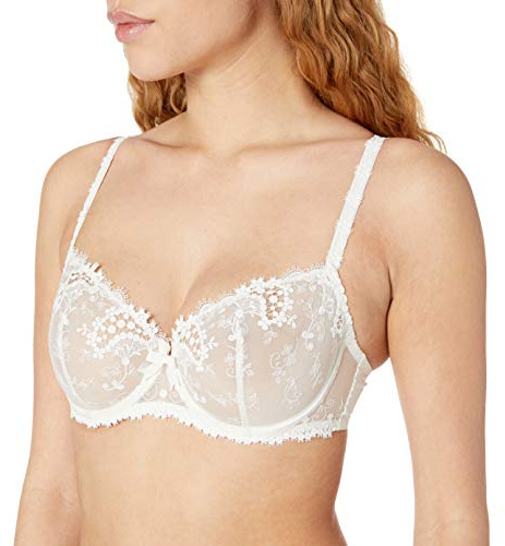 Simone Perele Damen Wish Demi Cup, Weiß, Einheitsgröße, elfenbeinfarben, 85C